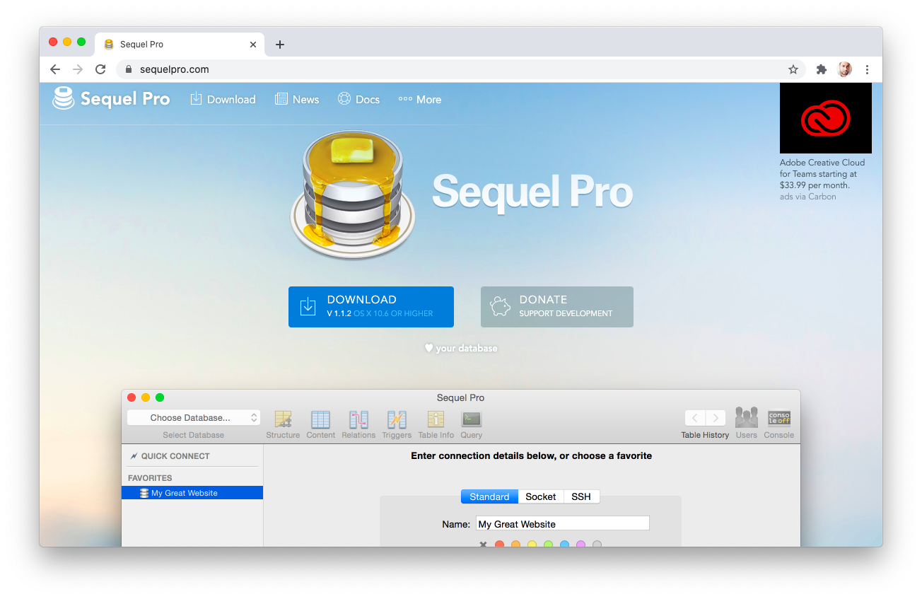 Sequel Pro For MACOS