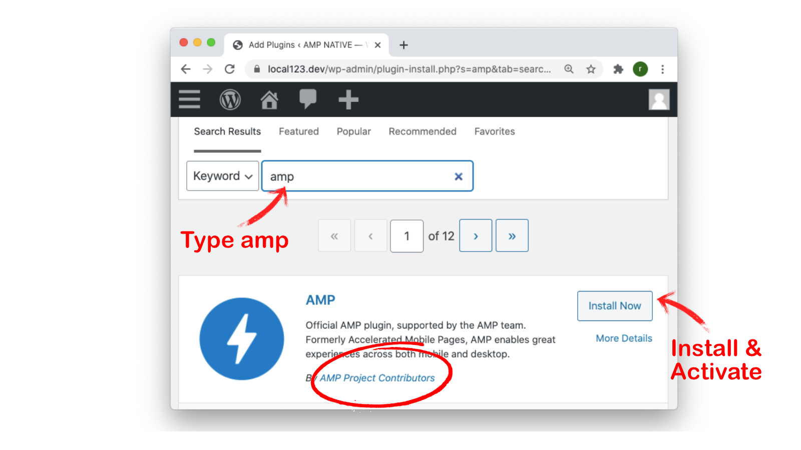 amp plugin from amp project