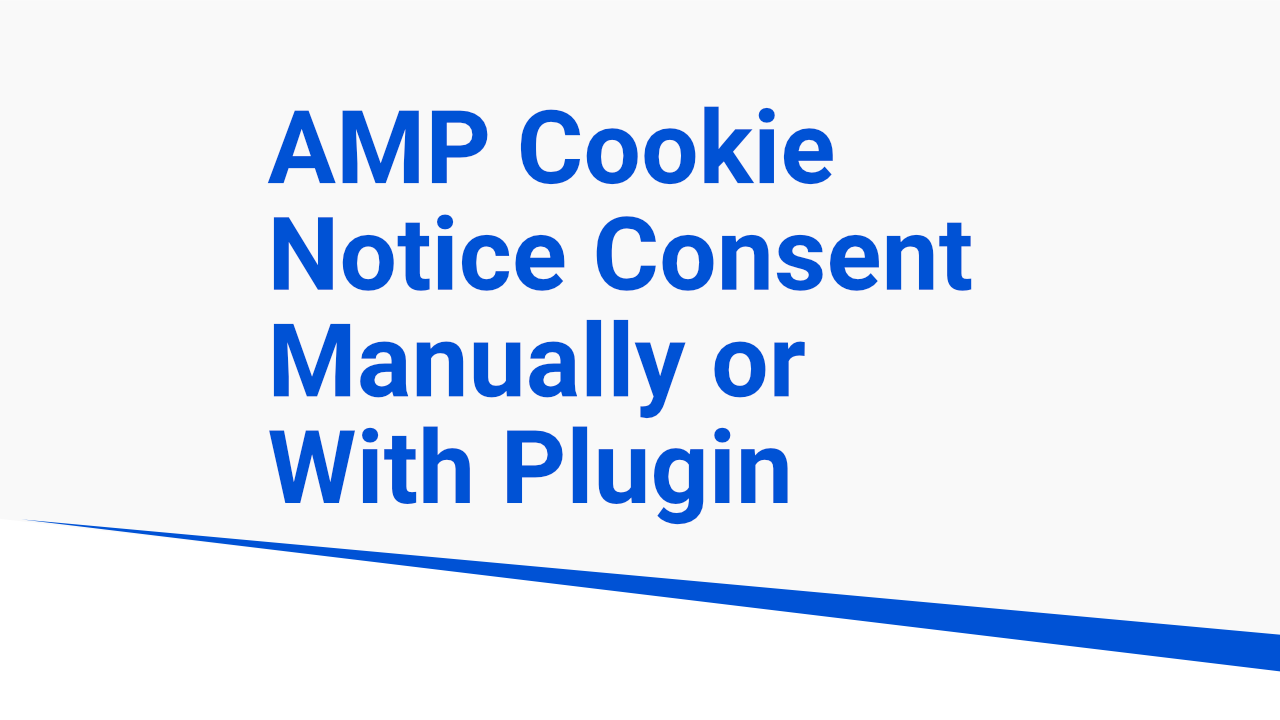 amp cookie consent